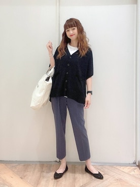 K・Nさん（レディース・161cm・40代）の春コーディネート