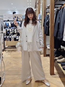 「GLOBAL WORK（グローバルワーク）のアイテム（ジャケット/アウター）」を使った、K・Nさん（レディース・161cm）の春コーディネート