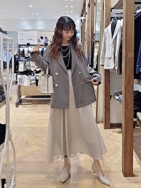 K・Nさん(レディース・161cm)の冬コーディネート