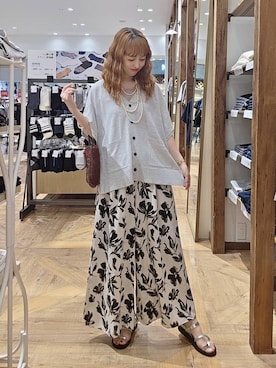 K・Nさん（レディース・161cm）の夏コーディネート