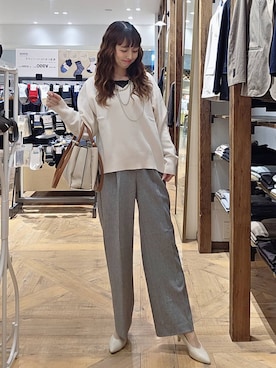 K・Nさん（レディース・161cm）の春コーディネート