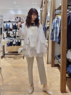 K・Nさん（レディース・161cm）の春コーディネート