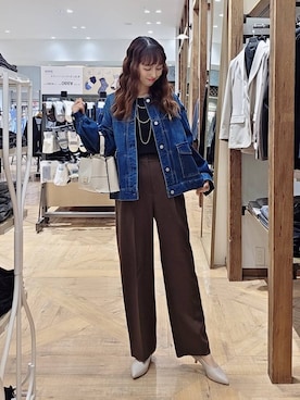 K・Nさん(レディース・161cm)の冬コーディネート