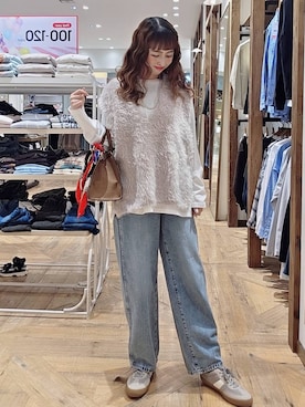 「アイテム（財布/小物）」を使った、K・Nさん（レディース・161cm・40代）の秋コーディネート