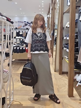 K・Nさん(レディース・161cm)の夏コーディネート