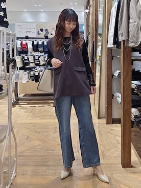 K・Nさん（レディース・161cm）の春コーディネート