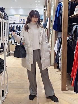 「アイテム（その他シューズ）」を使った、K・Nさん（レディース・161cm・40代）の冬コーディネート