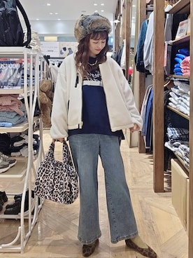 「アイテム（パンプス）」を使った、K・Nさん（レディース・161cm・30代）の冬コーディネート