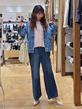 K・Nさん（レディース・161cm）の冬コーディネート