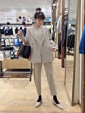 K・Nさん（レディース・161cm）の冬コーディネート