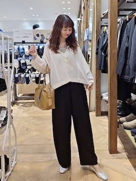 K・Nさん（レディース・161cm）の春コーディネート