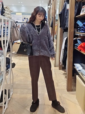 「アイテム（その他シューズ）」を使った、K・Nさん（レディース・161cm・40代）の冬コーディネート