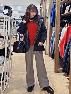 「きれいめ」｜K・Nさん（レディース・161cm）の冬コーディネート