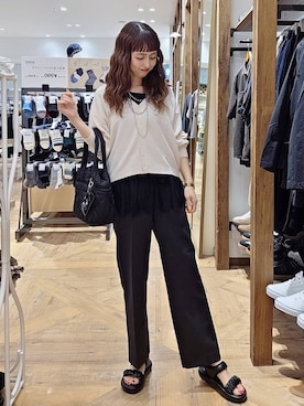 K・Nさん（レディース・161cm）の春コーディネート