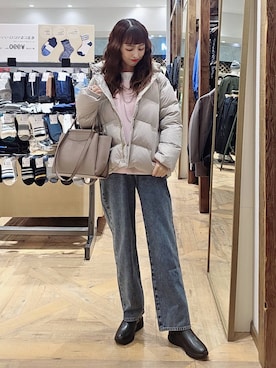 K・Nさん（レディース・161cm）の冬コーディネート