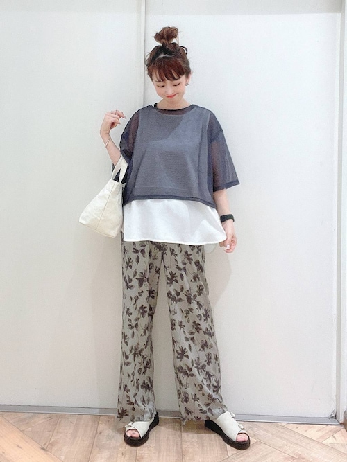 Fashion Letter [M-4L]すっきり細見せ ベイカーパンツ カーゴ