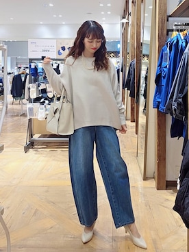 K・Nさん（レディース・161cm）の冬コーディネート