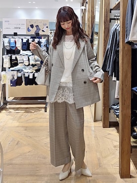 K・Nさん（レディース・161cm）の春コーディネート