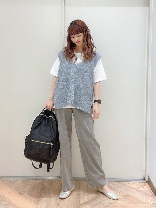 GLOBAL WORK モラージュ菖蒲K・Nさんのデニムパンツを使った