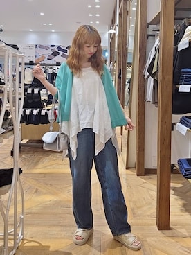 K・Nさん(レディース・161cm)の夏コーディネート