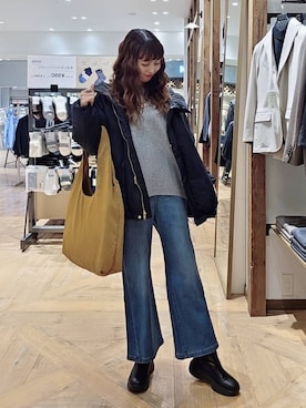 K・Nさん（レディース・161cm）の冬コーディネート