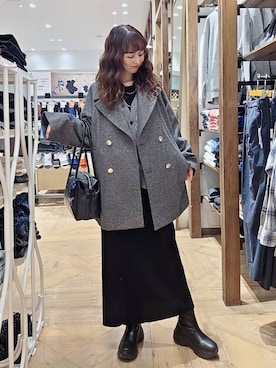 「アイテム（ブーツ）」を使った、K・Nさん（レディース・161cm・30代）の秋コーディネート