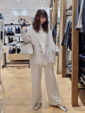 「GLOBAL WORK（グローバルワーク）のアイテム（ジャケット/アウター）」を使った、K・Nさん（レディース・161cm）の春コーディネート