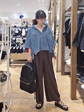 K・Nさん（レディース・161cm）の春コーディネート