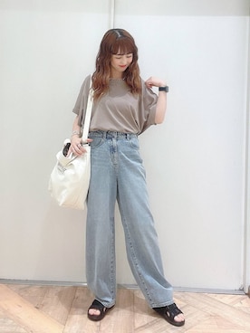 K・Nさん（レディース・161cm・40代）の春コーディネート