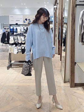 K・Nさん（レディース・161cm）の冬コーディネート