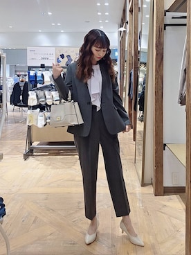 K・Nさん(レディース・161cm)の冬コーディネート