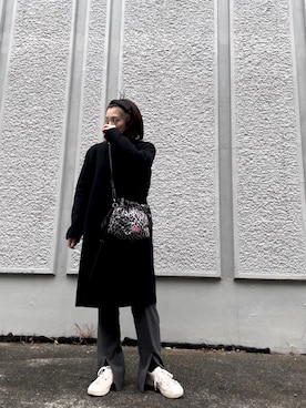 「theory（セオリー）のアイテム（ジャケット/アウター）」を使った、まゆちさん（レディース・152cm）の冬コーディネート
