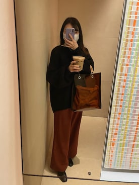 「archives（アルシーヴ）のアイテム（パンツ）」を使った、sh.ttzさん（レディース・155cm）の春コーディネート