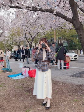 「WEGO（ウィゴー）のアイテム（バレエシューズ）」を使った、sh.ttzさん（レディース・155cm）の秋コーディネート