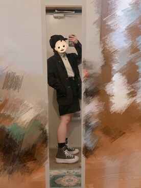 「runstarhike」｜Toyさん（レディース・158cm）の冬コーディネート