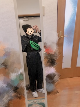 「PS Paul Smith（ピーエスポールスミス）のアイテム」を使った、Toyさん（レディース・158cm）の冬コーディネート