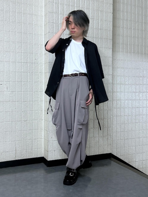 セール】シンセティックレザープラットフォームサンダル