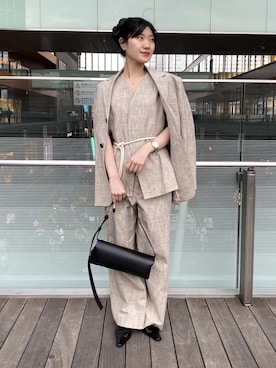 sana.nさん（レディース・162cm）の冬コーディネート