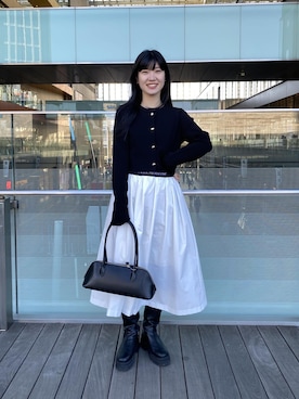 「PROTAGONISTA（プロタゴニスタ）のアイテム」を使った、sana.nさん（レディース・162cm）の春コーディネート