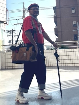 メルヘン翁さん（メンズ・178cm）の秋コーディネート
