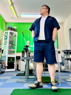 「REGAL（リーガル）のアイテム」を使った、101mmgさん（メンズ・175cm）の夏コーディネート
