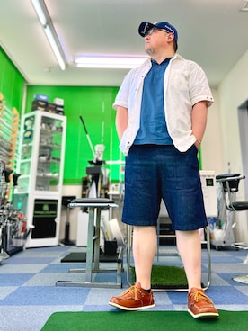 「Schott（ショット）のアイテム」を使った、101mmgさん（メンズ・175cm）の夏コーディネート