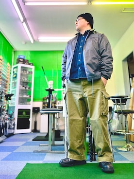 101mmgさん（メンズ・175cm）の冬コーディネート