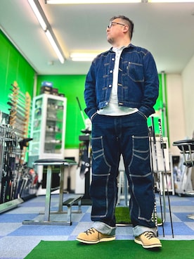 「schott（ショット）のアイテム」を使った、101mmgさん（メンズ・175cm）の春コーディネート