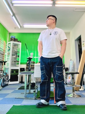 「AVIREX（アヴィレックス）のアイテム」を使った、101mmgさん（メンズ・175cm）の秋コーディネート