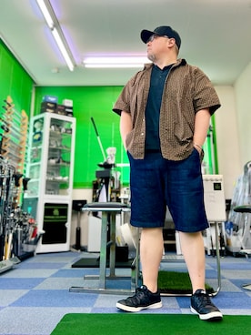 「Schott(ショット)のアイテム」を使った、101mmgさん(メンズ・175cm)の夏コーディネート