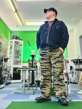 「Danner（ダナー）のアイテム」を使った、101mmgさん（メンズ・175cm）の春コーディネート