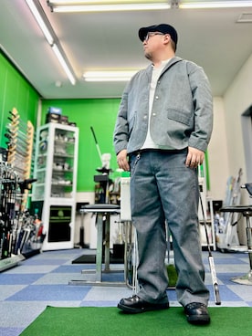 「schott（ショット）のアイテム（ジャケット/アウター）」を使った、101mmgさん（メンズ・175cm）の夏コーディネート