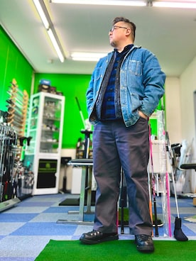 101mmgさん（メンズ・175cm）の冬コーディネート