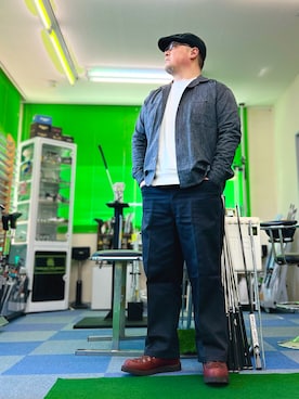 「Danner（ダナー）のアイテム」を使った、101mmgさん（メンズ・175cm）の春コーディネート